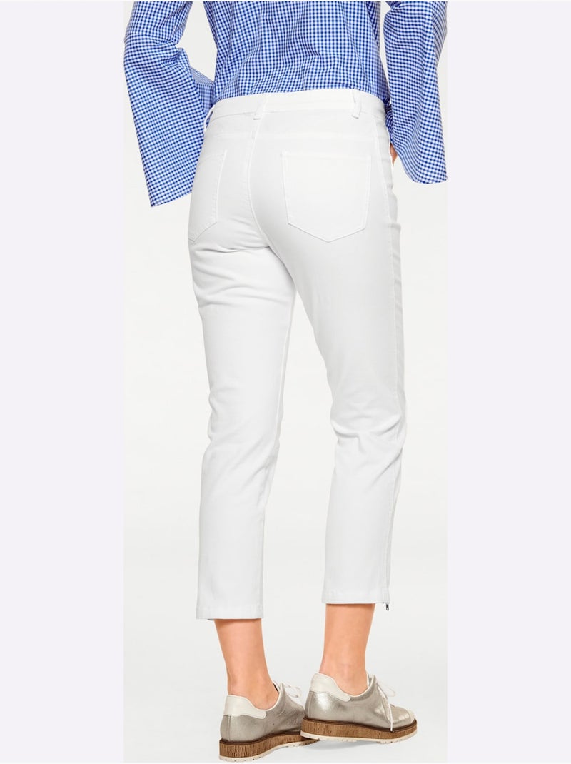 Pantalon skinny - taille standard - helline Blanc cassé - Kiabi