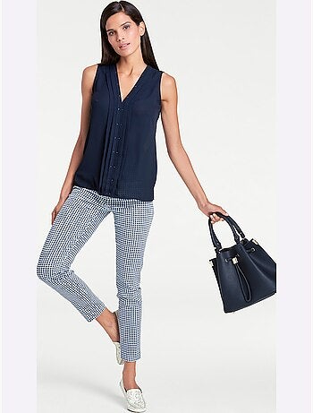 Pantalon Skinny Coupe Skinny - Taille Courte - Helline