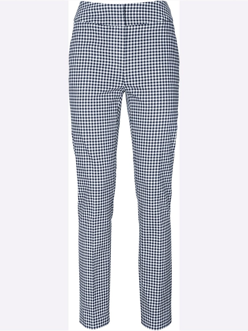 Pantalon Skinny Coupe Skinny - Taille Standard - Helline Bleu Blanc - Kiabi