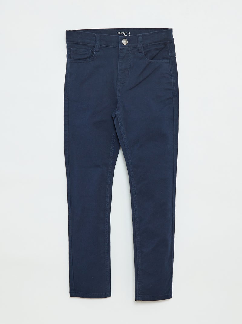 Pantalon Skinny / coupe très ajustée 5 poches Bleu - Kiabi