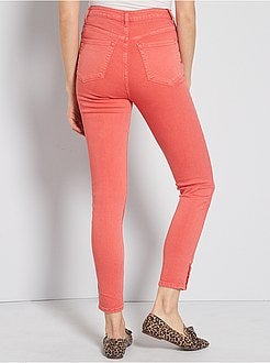 Pantalon skinny de couleur - Kiabi