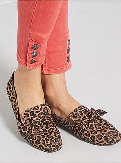 Pantalon skinny de couleur - Kiabi