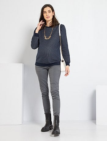 Pantalon skinny de maternité - Kiabi