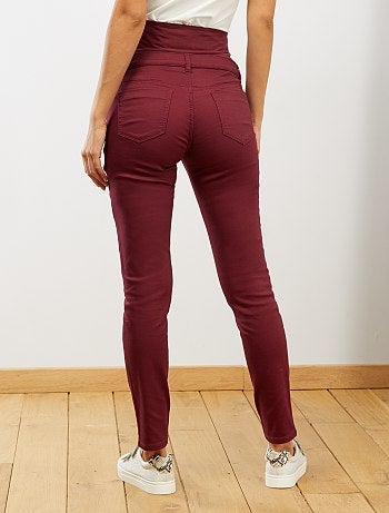 Pantalon skinny de maternité - Kiabi