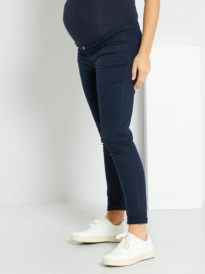 Pantalon Skinny Grossesse Bleu Marine Kiabi 11 00€