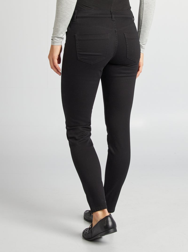 Pantalon skinny grossesse noir - Kiabi
