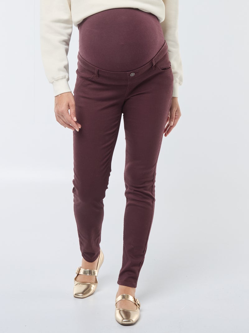 Pantalon skinny grossesse Violet - Kiabi