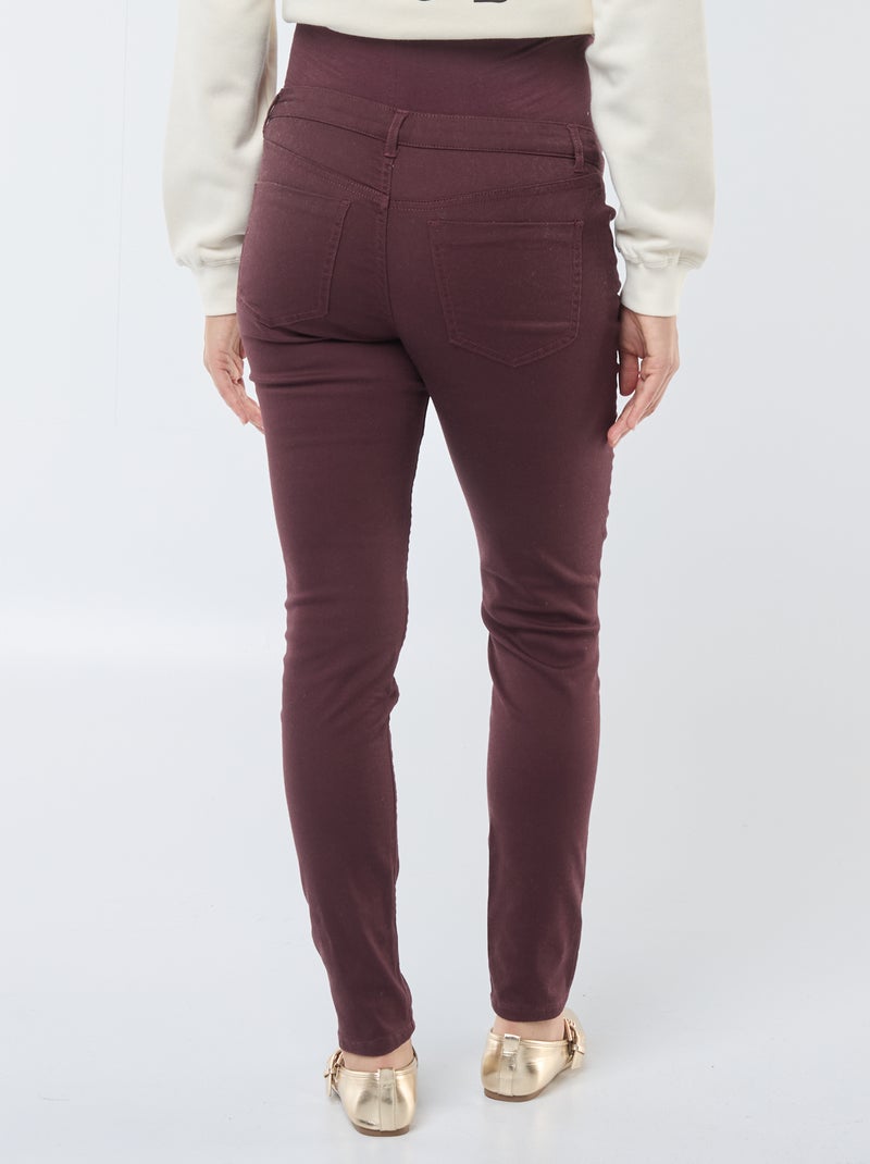 Pantalon skinny grossesse Violet - Kiabi
