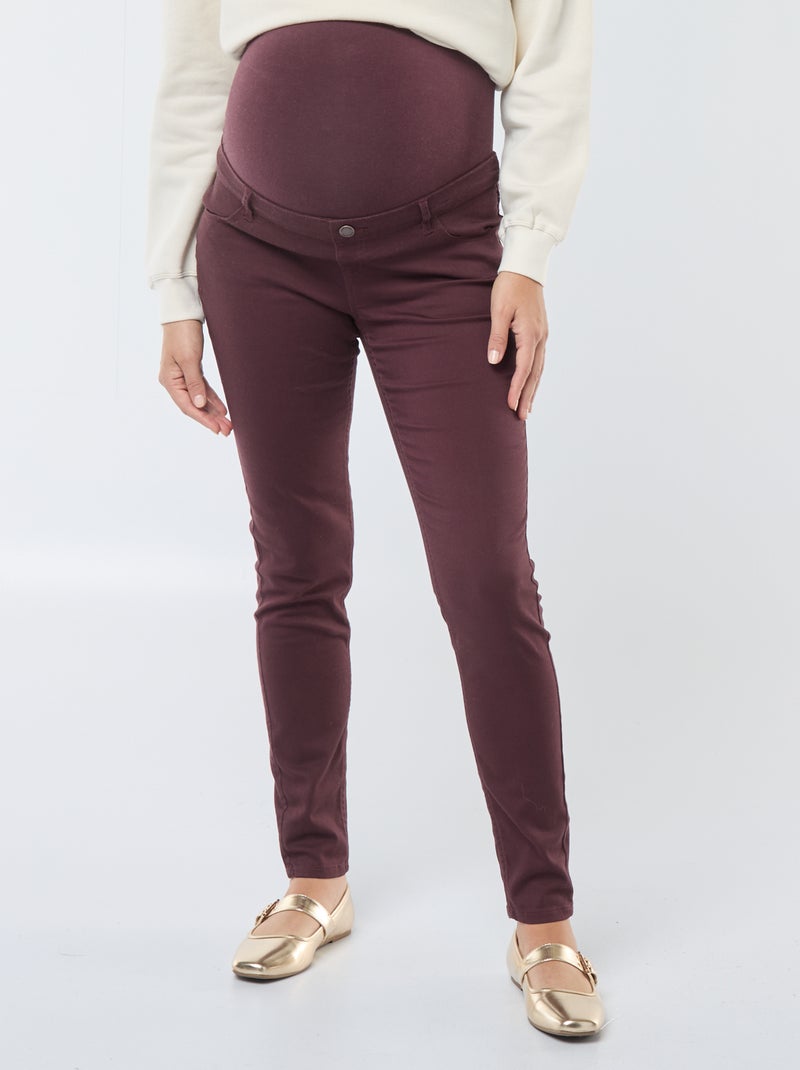 Pantalon skinny grossesse Violet - Kiabi