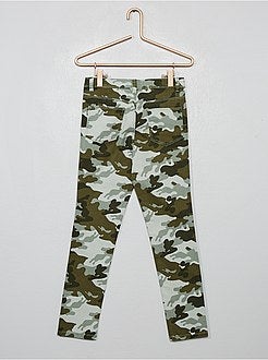 Pantalon skinny imprimé - Kiabi