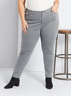 Pantalon skinny maille milano - Kiabi