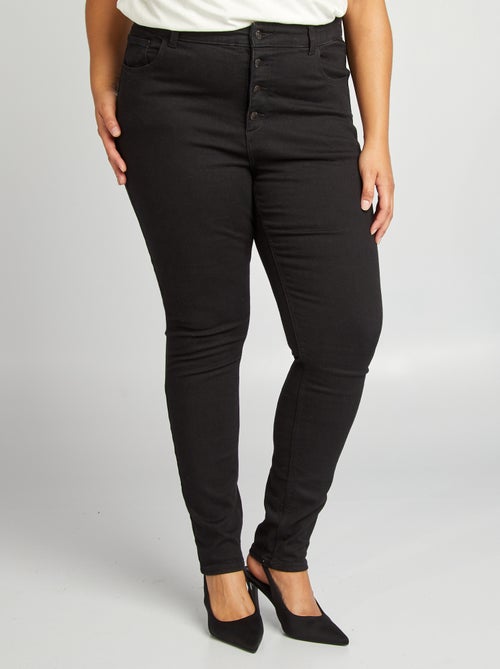 Pantalon skinny stretch - 5 poches - L30 - Kiabi