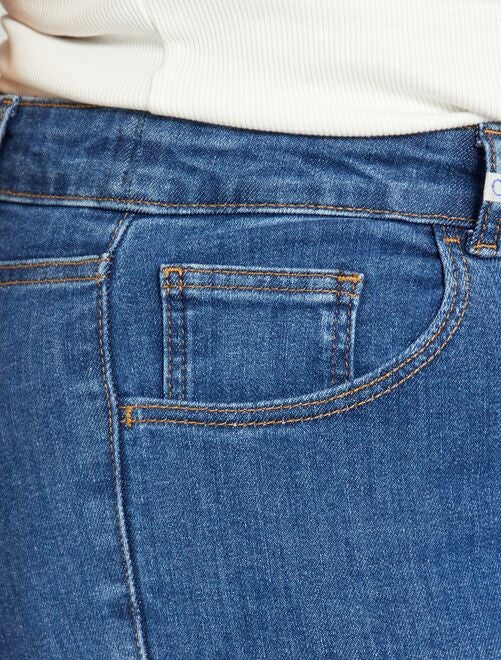 Pantalon skinny stretch - 5 poches - L30 - Kiabi