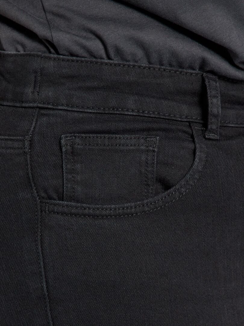 Pantalon skinny stretch - 5 poches Noir - Kiabi