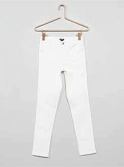 Pantalon skinny style motard - Kiabi