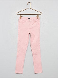 Pantalon skinny style motard - Kiabi