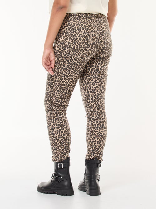 Pantalon skinny taille haute - Kiabi