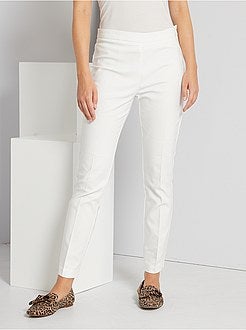 Pantalon skinny taille haute - Kiabi