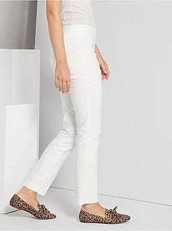 Pantalon skinny taille haute - Kiabi
