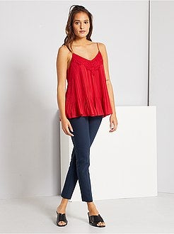 Pantalon skinny taille haute - Kiabi