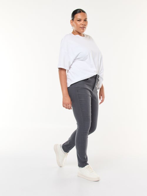 Pantalon skinny taille haute - Kiabi