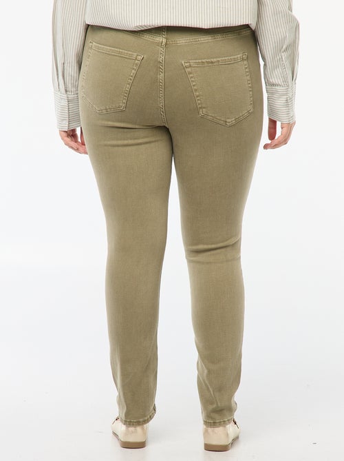 Pantalon skinny taille haute - Kiabi