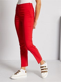 Pantalon skinny taille haute - Kiabi