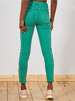 Pantalon skinny taille haute - Kiabi