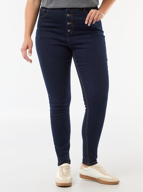 Pantalon skinny taille très haute - L30 - Kiabi