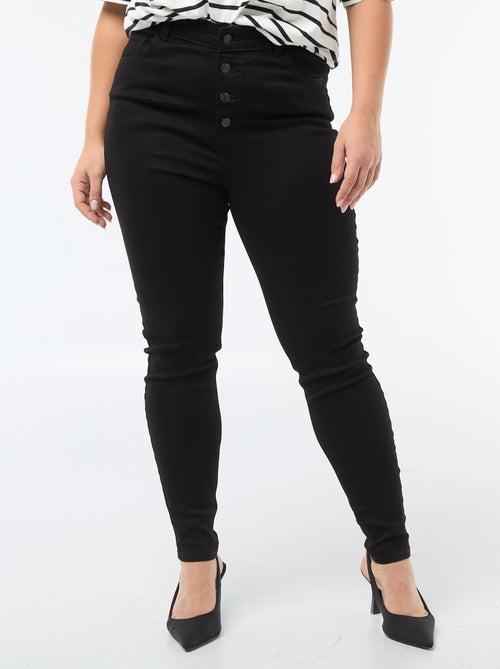 Pantalon skinny taille très haute - L30 - Kiabi