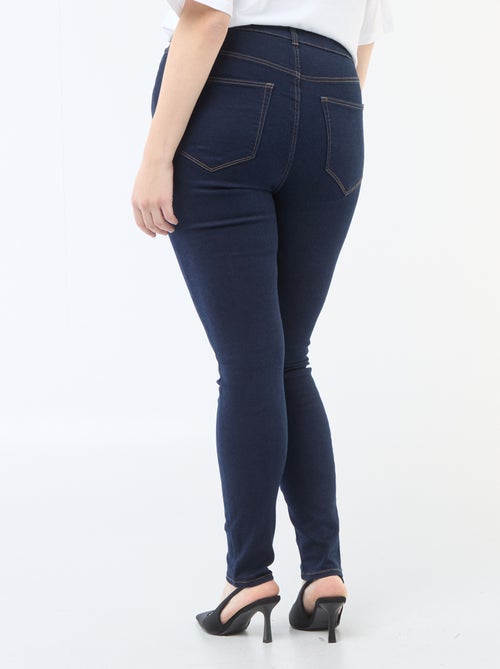 Pantalon skinny taille très haute - L32 - Kiabi