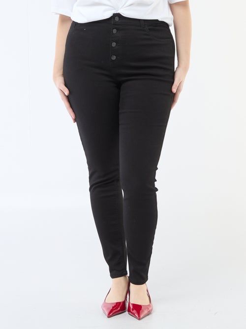 Pantalon skinny taille très haute - L32 - Kiabi