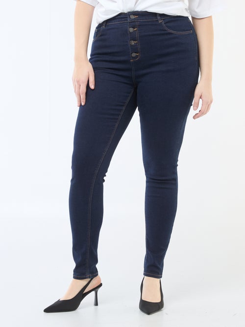 Pantalon skinny taille très haute - L34 - Kiabi