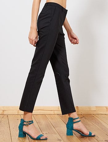 Pantalon skinny uni - Kiabi