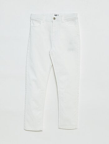 Pantalon slim - coupe ajustée 4 poches