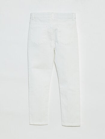 Pantalon slim - coupe ajustée 4 poches