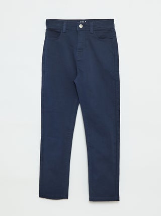 Pantalon slim - coupe ajustée 4 poches