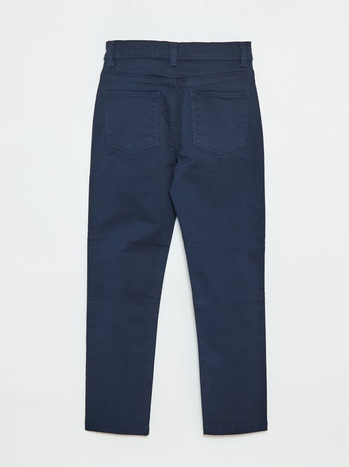 Pantalon slim - coupe ajustée 4 poches - Kiabi