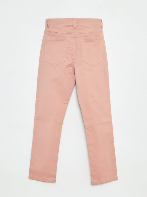 Pantalon slim - coupe ajustée 4 poches - Kiabi