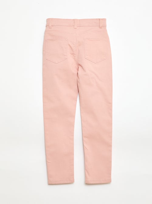 Pantalon slim - coupe ajustée 4 poches - Kiabi