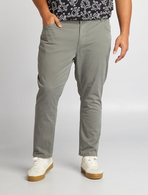 Pantalon slim - L30 - Kiabi
