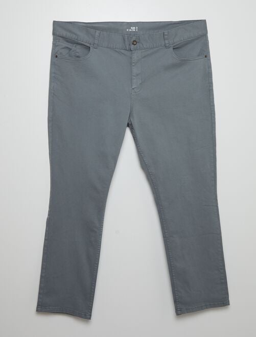 Pantalon slim - L32 - Kiabi