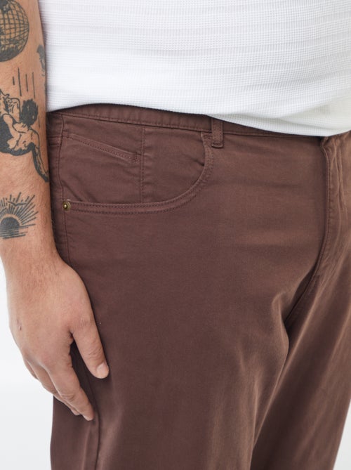 Pantalon slim - L32 - Kiabi