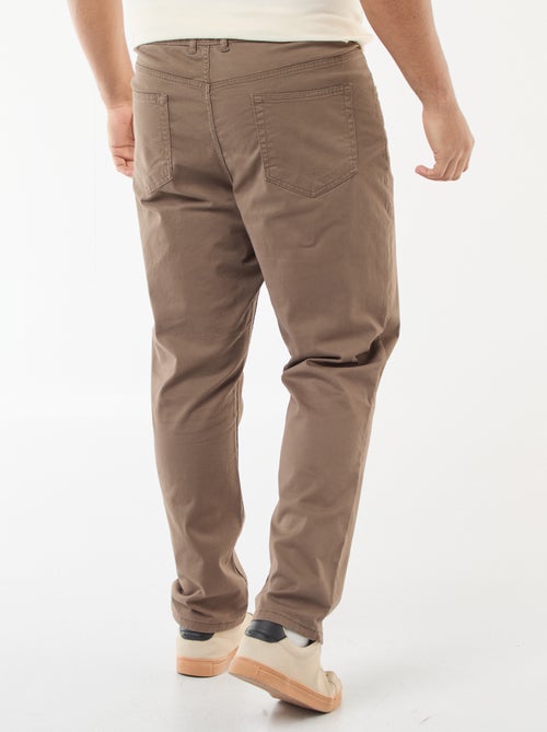 Pantalon slim - L34 - Kiabi