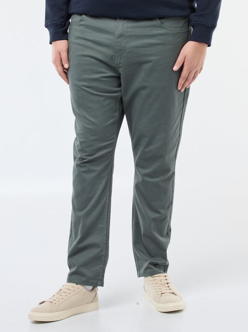 Pantalon slim - L34 - Kiabi