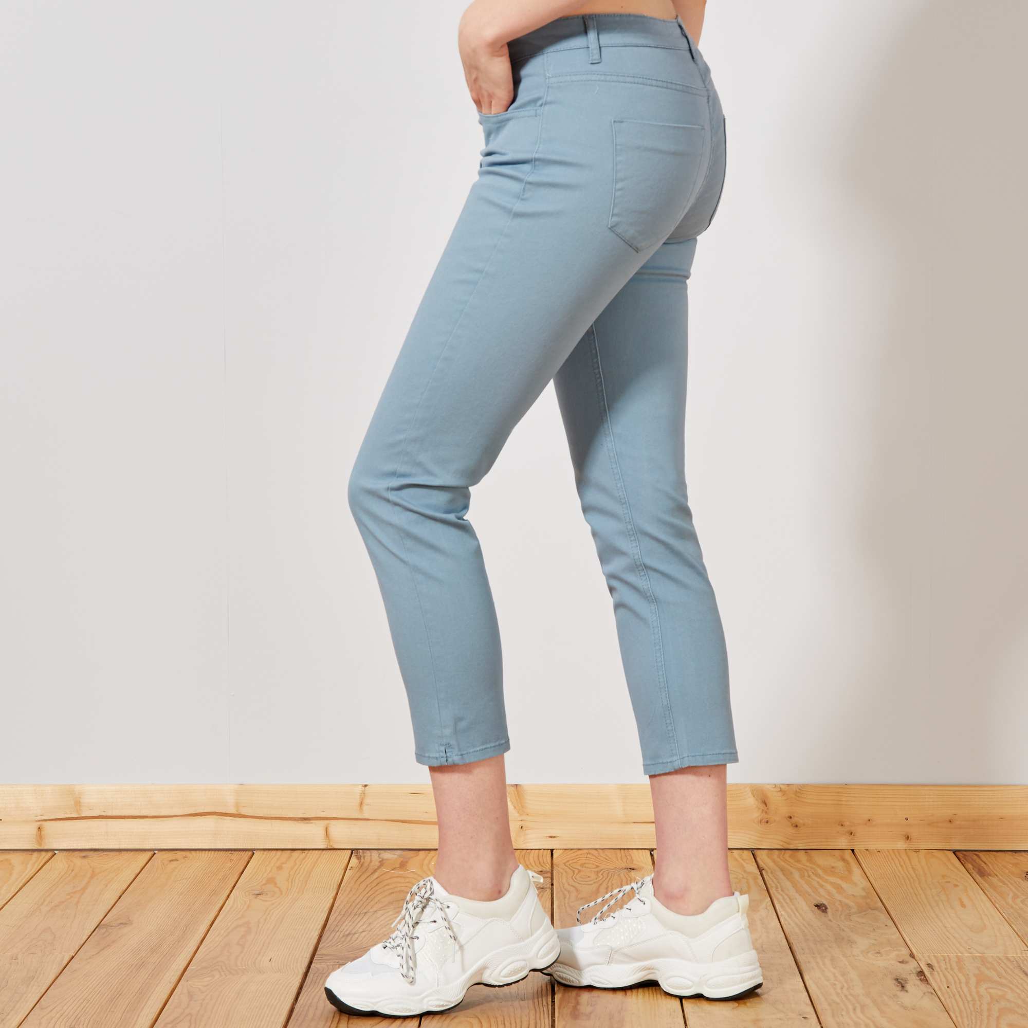 Pantalon slim 7/8e femme Kiabi 10,00€