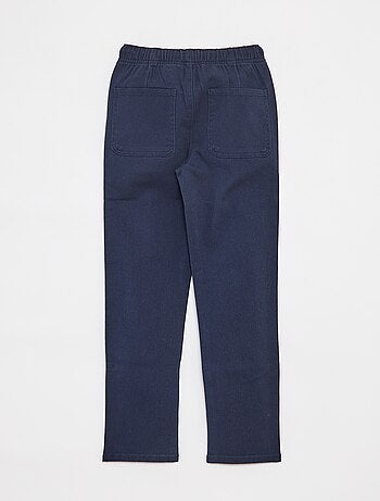 Pantalon slim avec taille ajustable