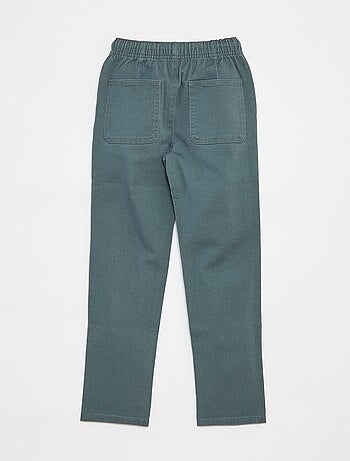 Pantalon slim avec taille ajustable