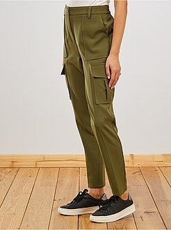 Pantalon slim coupe battle - Kiabi