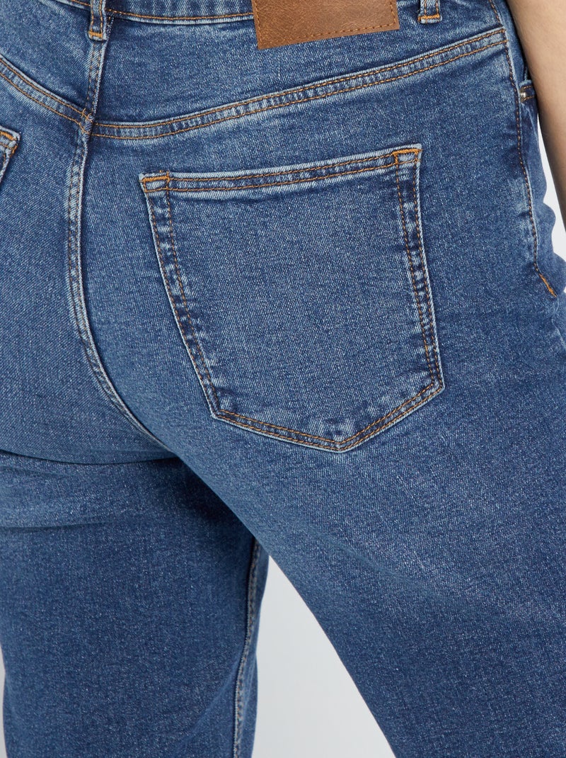 Pantalon slim en denim - 32L Stone - Kiabi